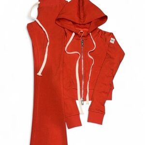 body by raven tracy knit wear set orange Women's